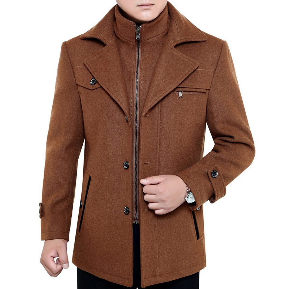 DARIO - Eleganter Mantel für Männer