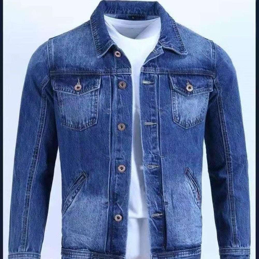 Retro-Jeansjacke für Herren